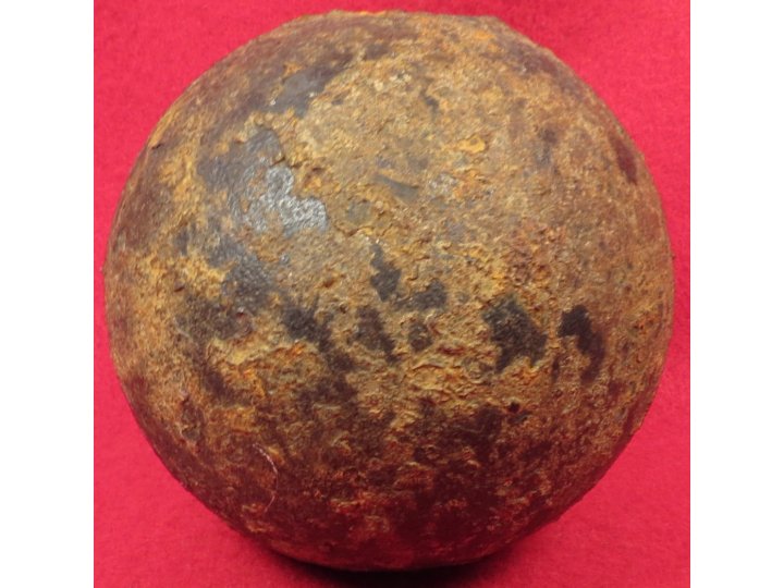 Confederate Six Pounder Spherical Case-Shot Artillery Shell